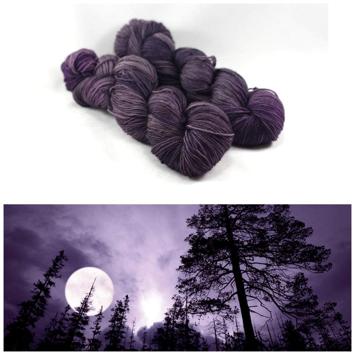 Destination Yarn fingering weight yarn WITCHING HOUR