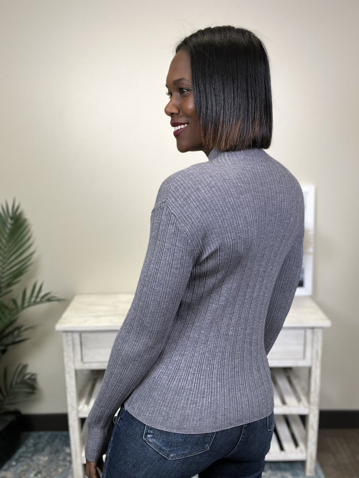 Introduced Happiness Women's Fitted Sweater